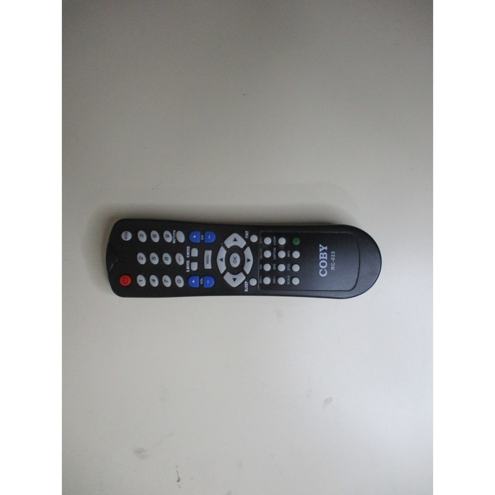 Coby RC-023 Remote Control Replacement for TV DVD Black